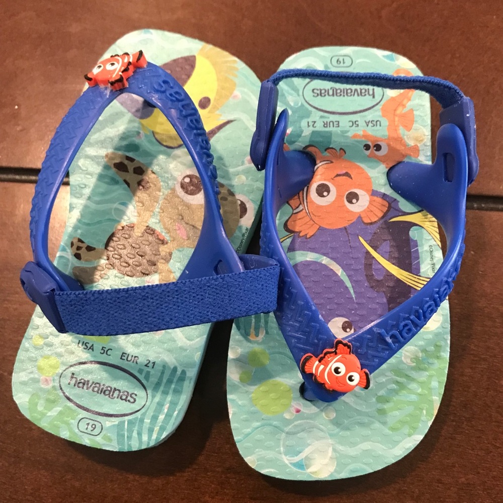 Toddler Finding Nemo Havaianas—NEVER WORN